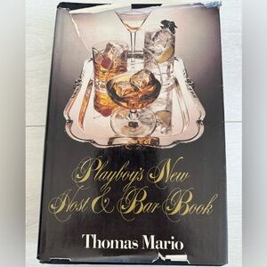 2 Vintage Cocktail and Bar Hardcover Books Manuals